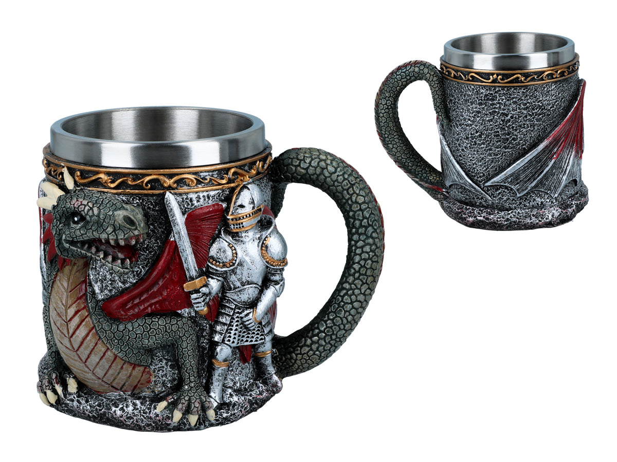 Caneca decorativa Herança dos Antigos, 450ml, personalizável com gravação, ideal para oferecer, design elegante e estilo único
