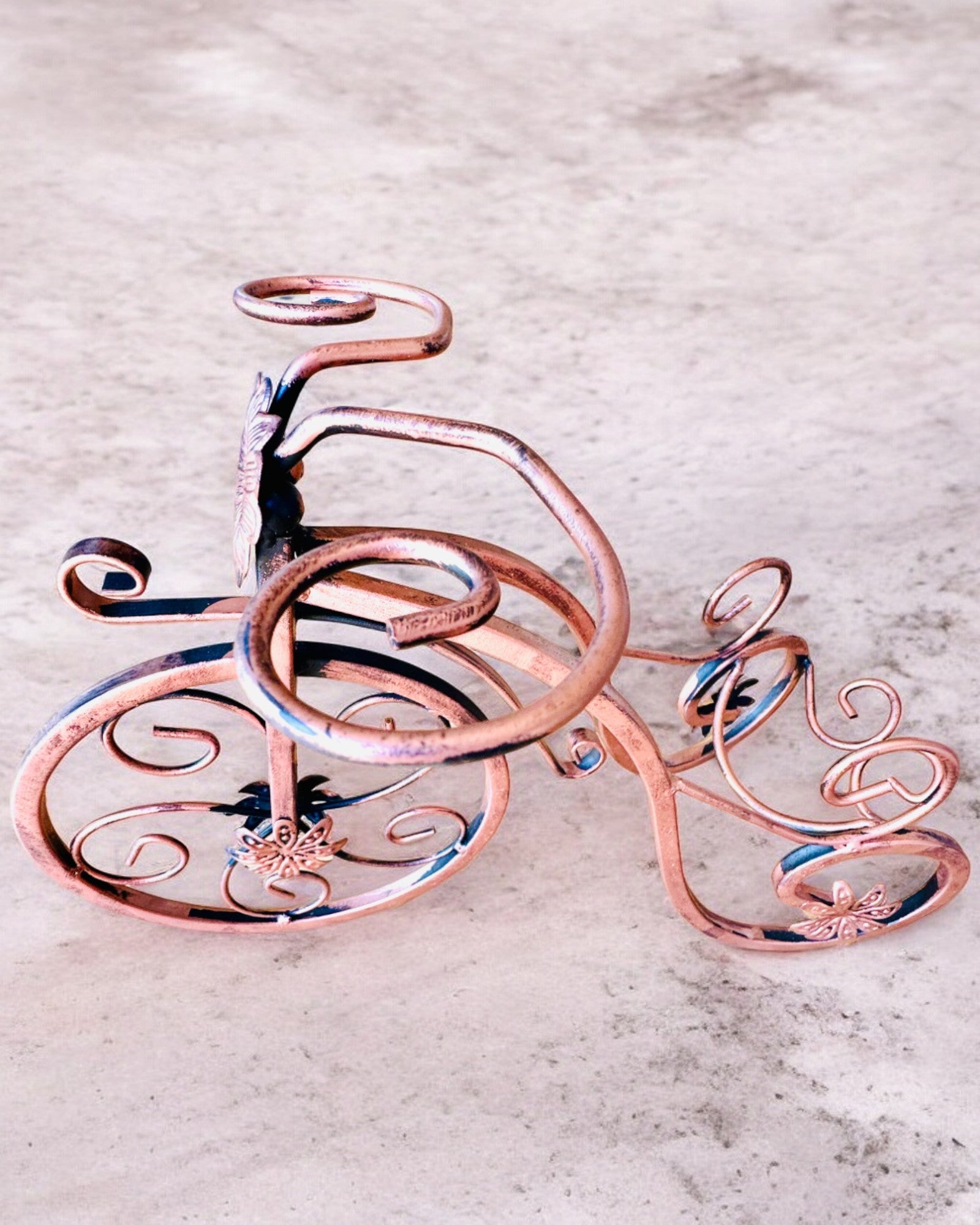 Suporte de Vinho "WineCycle" em Forma de Bicicleta - possibilidade de personalização com gravação para presente