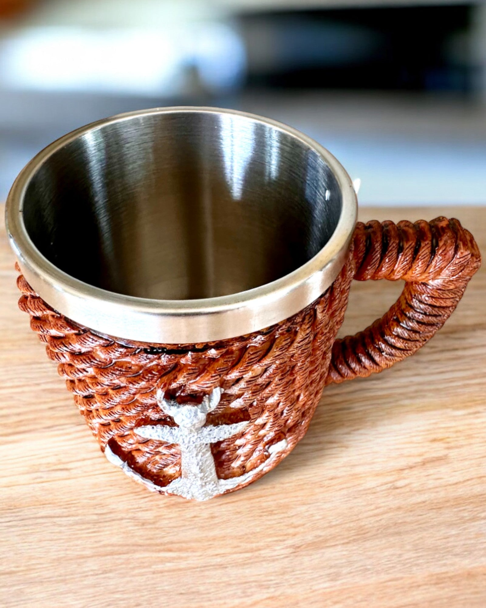 Caneca "Morski Skarb" de Aço Inoxidável, possibilidade de personalização com gravação para presente