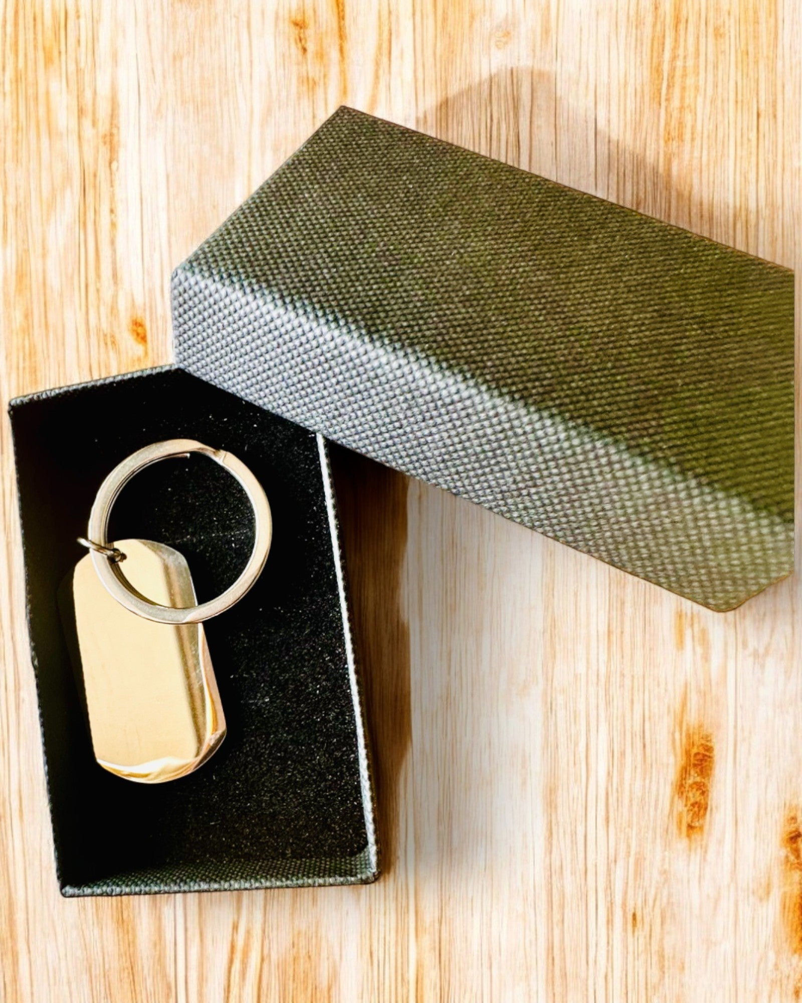 Brelok Militar ID "Nieśmiertelnik" de Aço Inoxidável – Gravura Personalizada