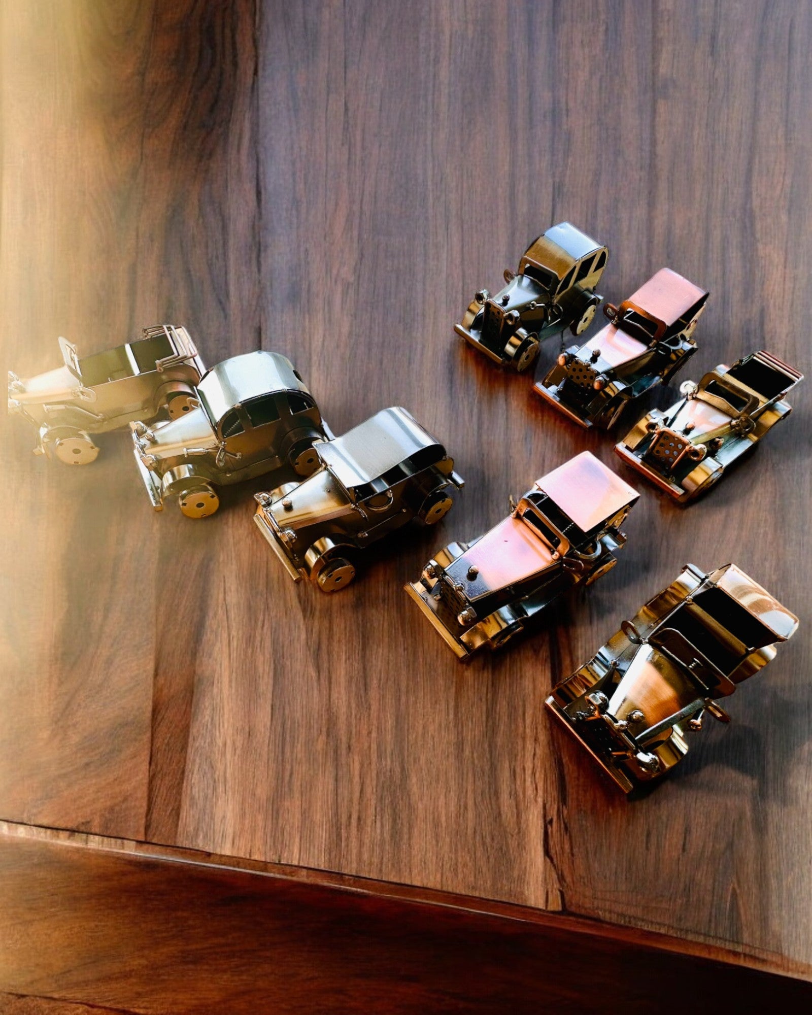 Retro Carro clássico, automóvel, de Ferro - Coleção "Vintage Drive", modelo de carro, personalização com gravação para presente