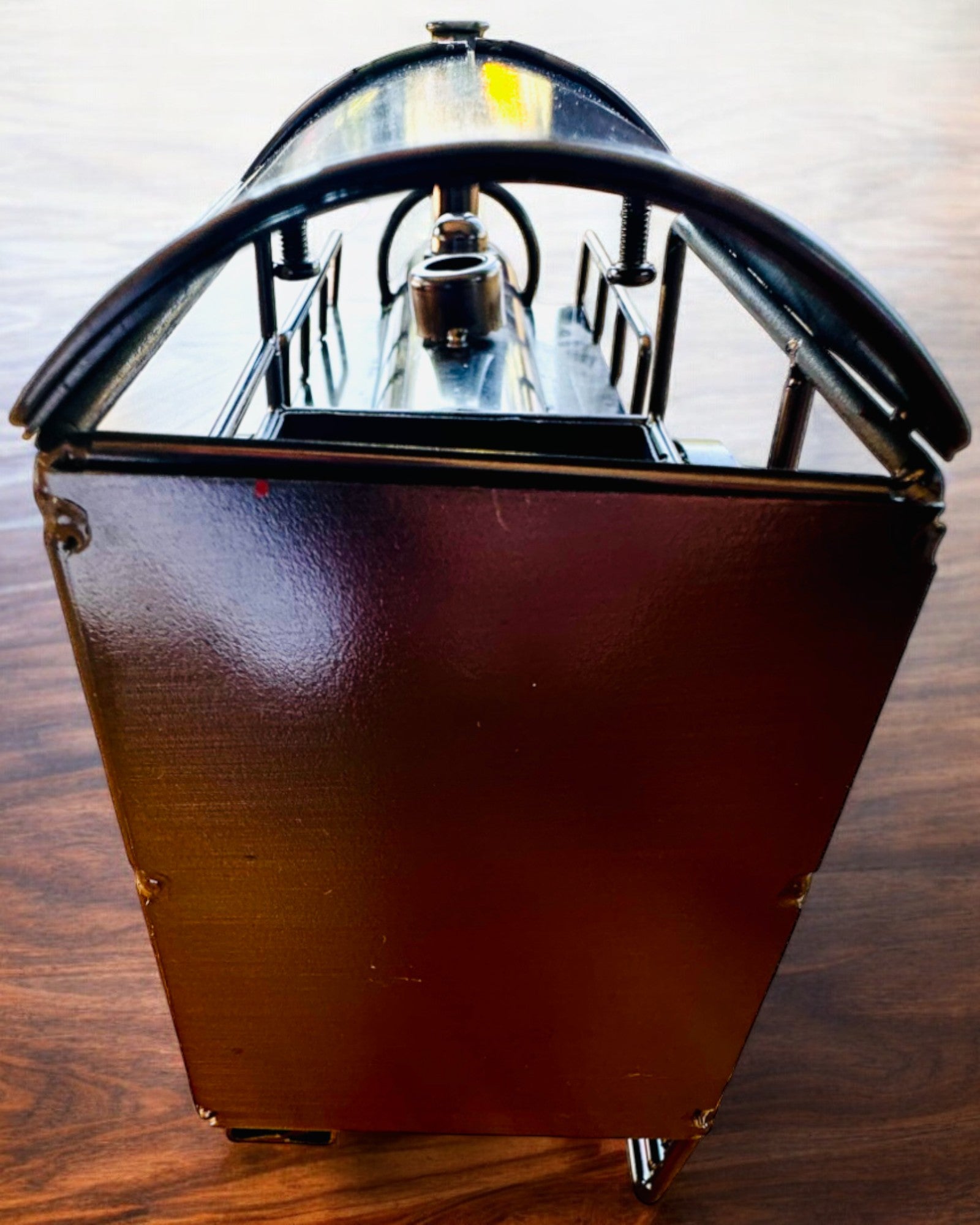 Locomotiva de ferro "Retro Express" – decoração, modelo, feito à mão com possibilidade de gravação para presente