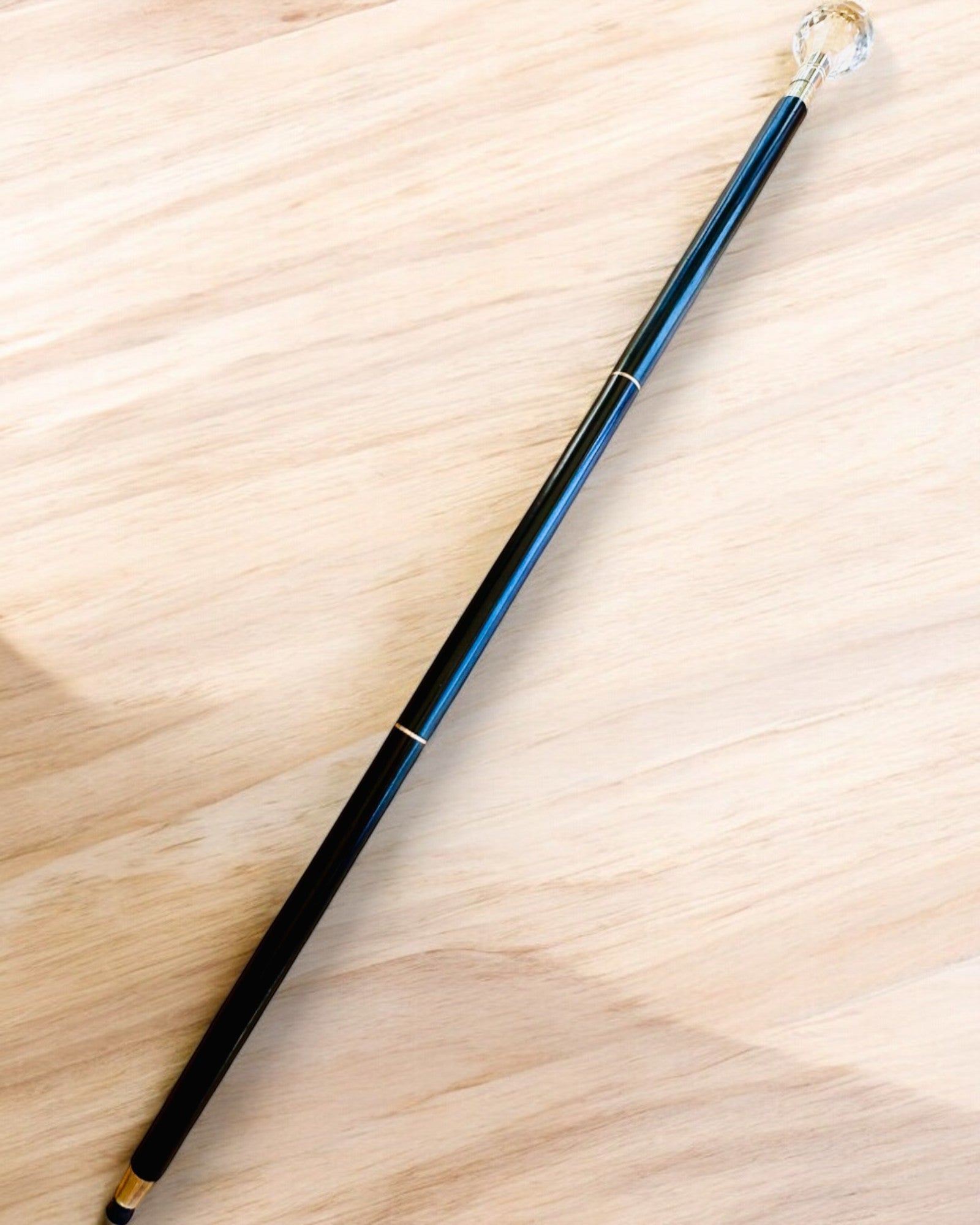 Bengala para caminhar "Biały Diament" - Madeira Feita à Mão, possibilidade de gravação