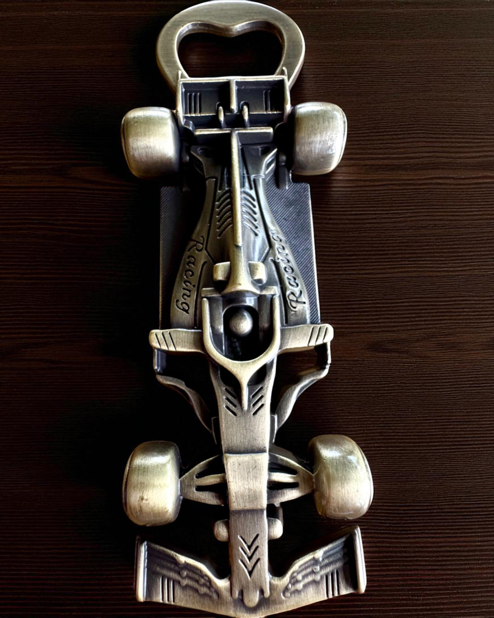 Abridor de garrafas Vintage Motorização - 3 variantes, personalização com gravação para presente