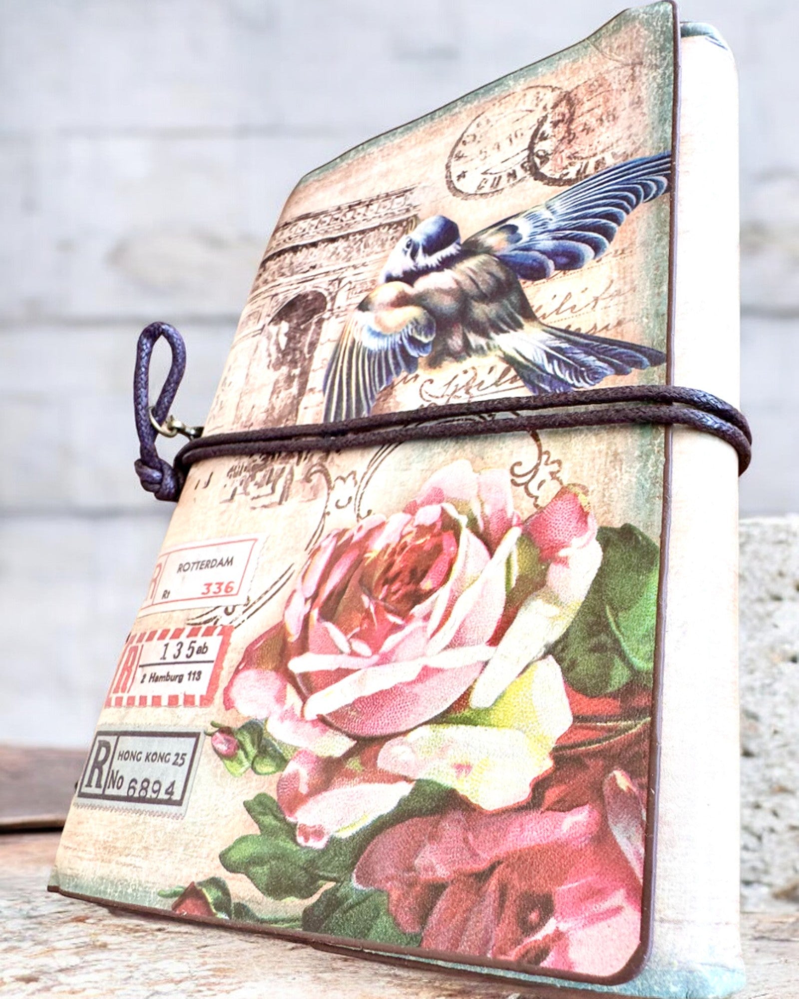 Notatnik Vintage Memoire com gravação personalizada - 3 modelos à escolha, caderno para presente