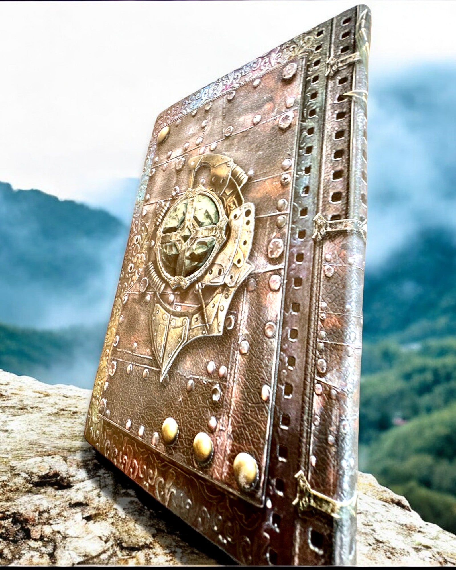 Crónica do Guerreiro Caderno com Tema de Cavaleiro, caderno com possibilidade de personalização com gravação para presente