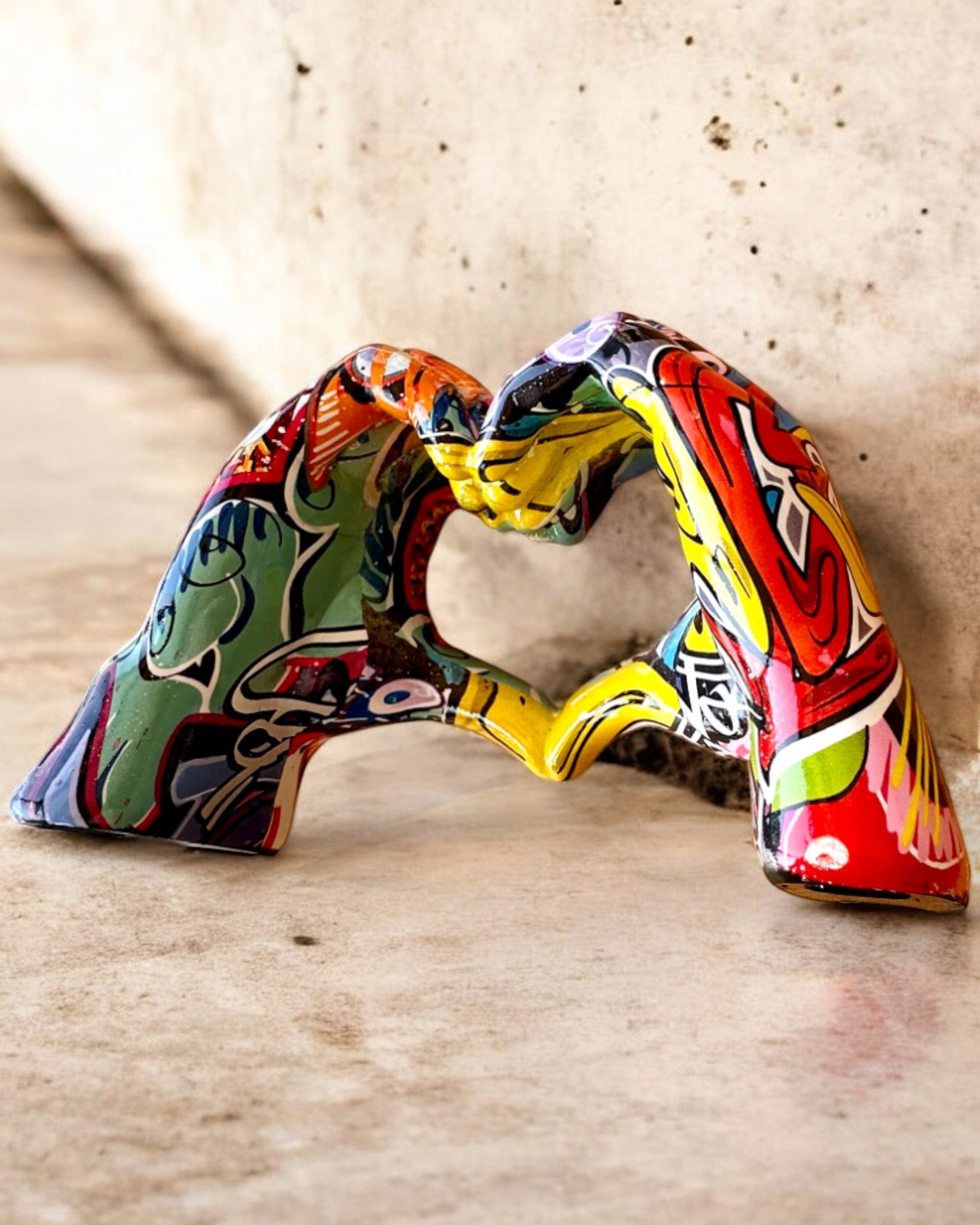 Figura decorativa Colorido Suporte Decorativo ArtBrace - possibilidade de personalização com gravação, para presente