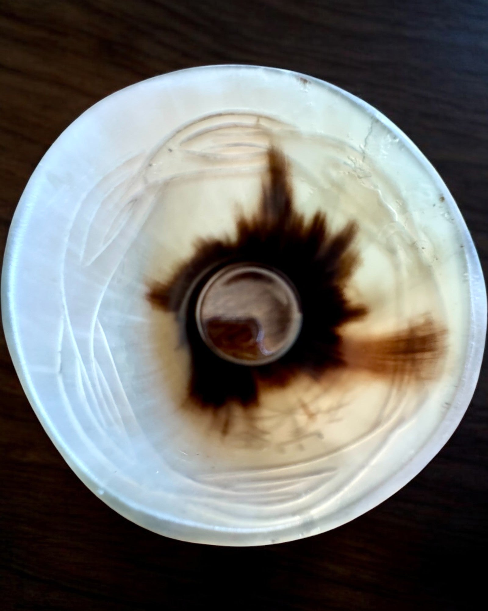 Valknut Pequeno copo de chifre de búfalo feito à mão com símbolos nórdicos, possibilidade de personalização para presente com gravação