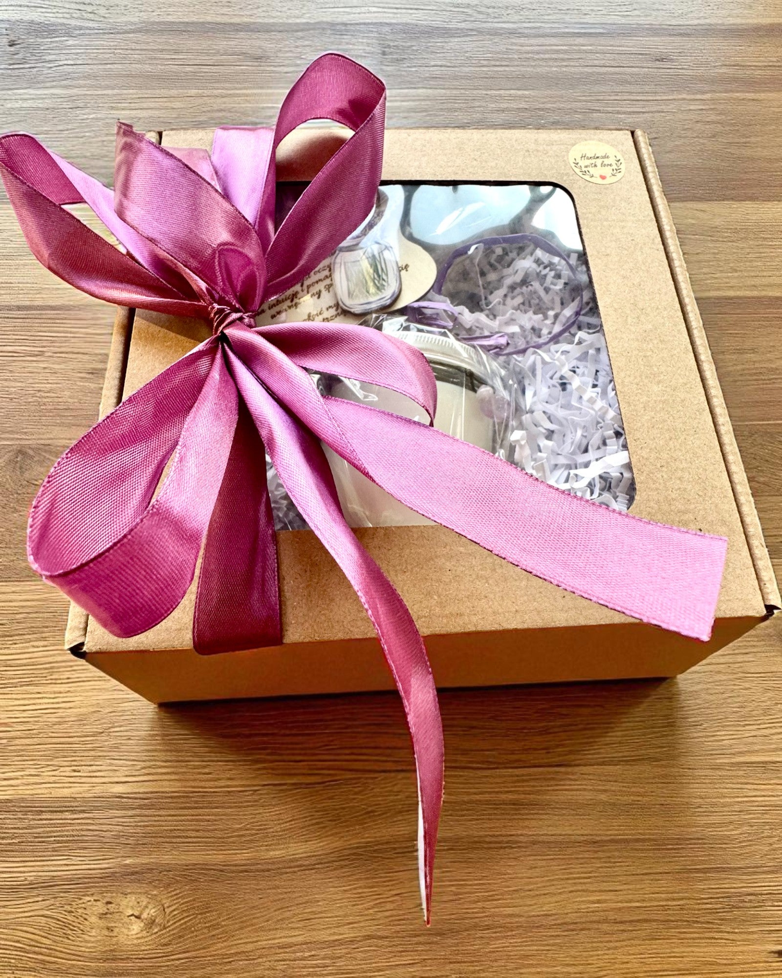 Vela de soja intencional Ametista – paz, harmonia e purificação, 250 ml, possibilidade de personalização para presente