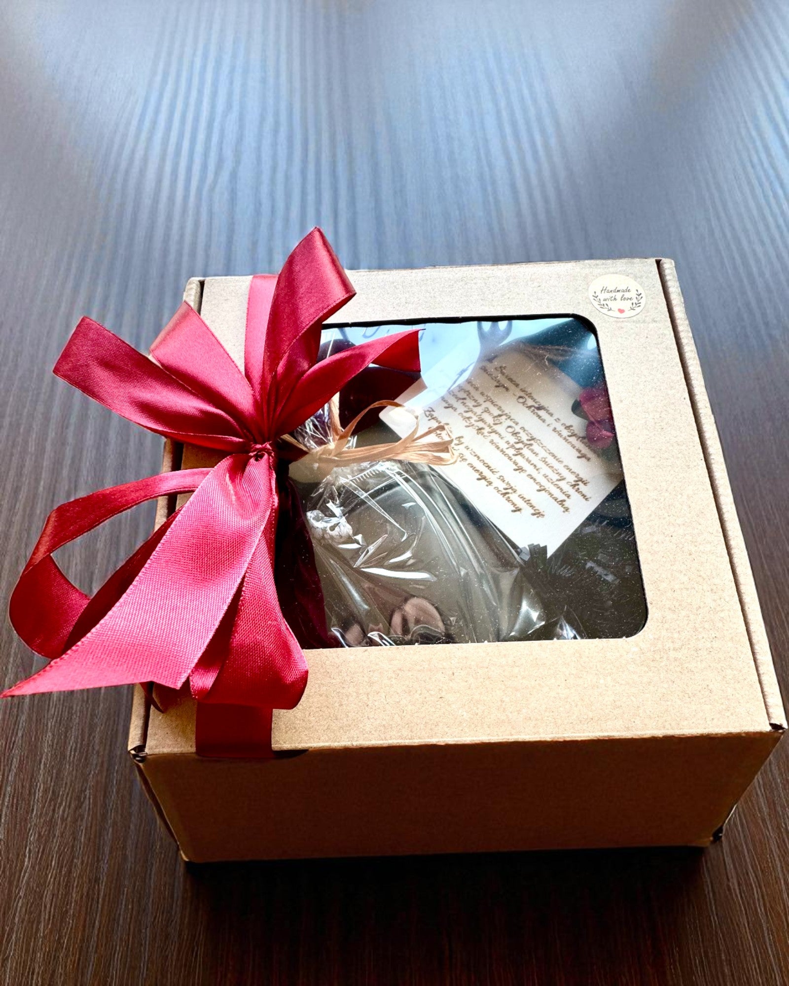 Vela de soja intencional Obsidiana – autoconfiança e força interior, 250 ml, possibilidade de personalização para presente