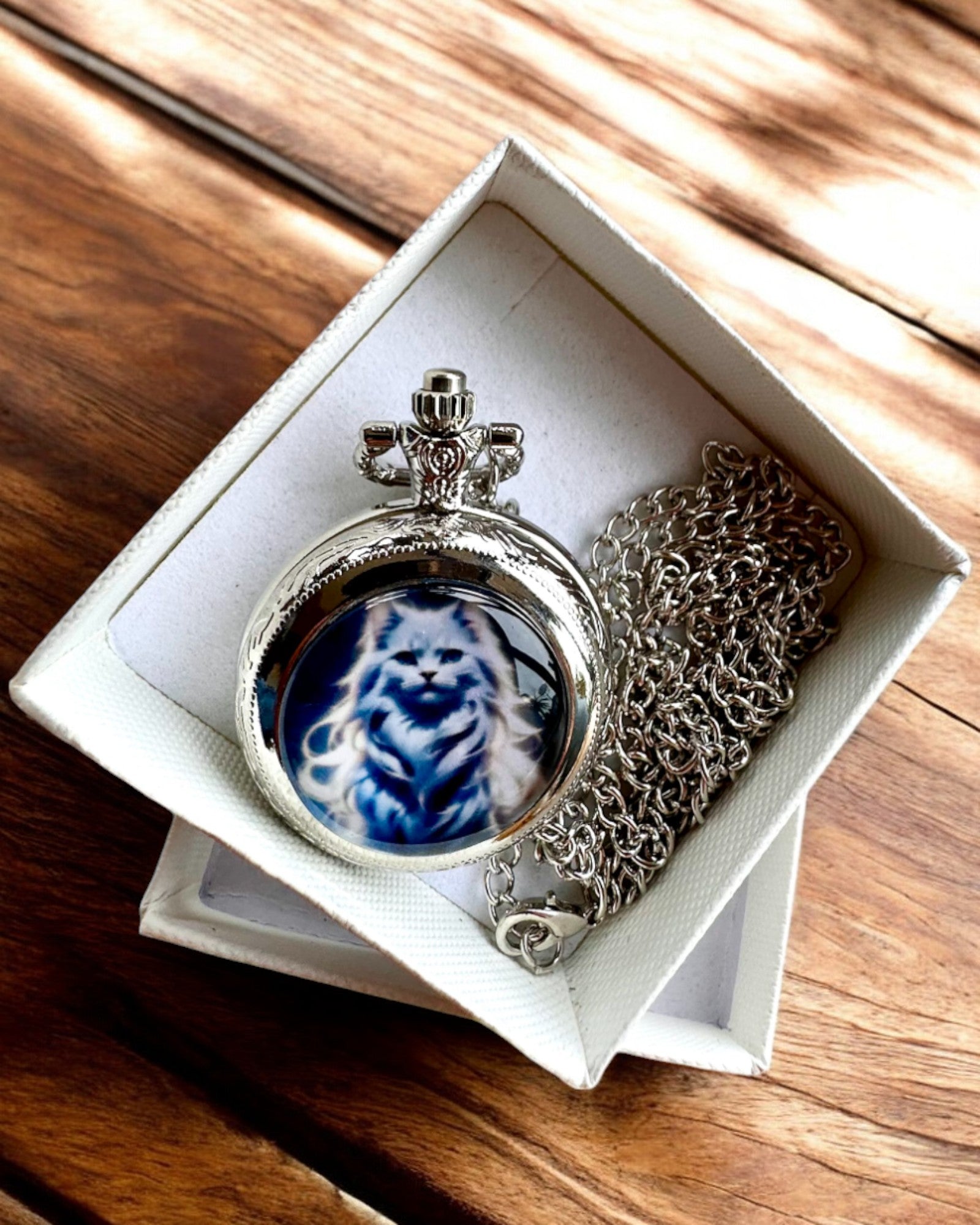 Relógio de Bolso "Gwiezdna Kotka" com Opção de Gravação, 2 variantes de cores à escolha