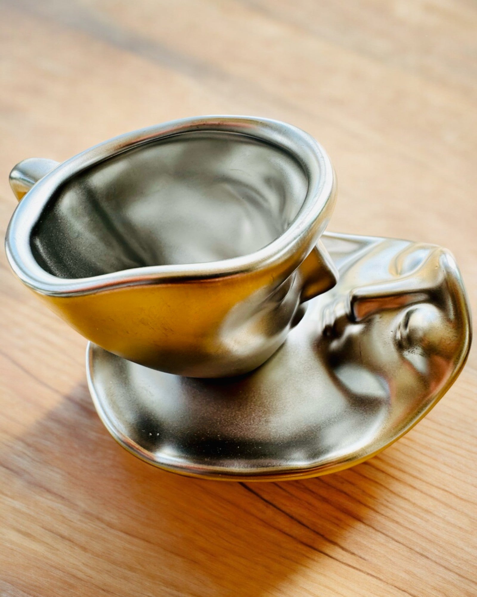 Elegantes Chávenas de Cerâmica "Maska" – Conjunto de 2 peças - possibilidade de personalização com gravação para presente