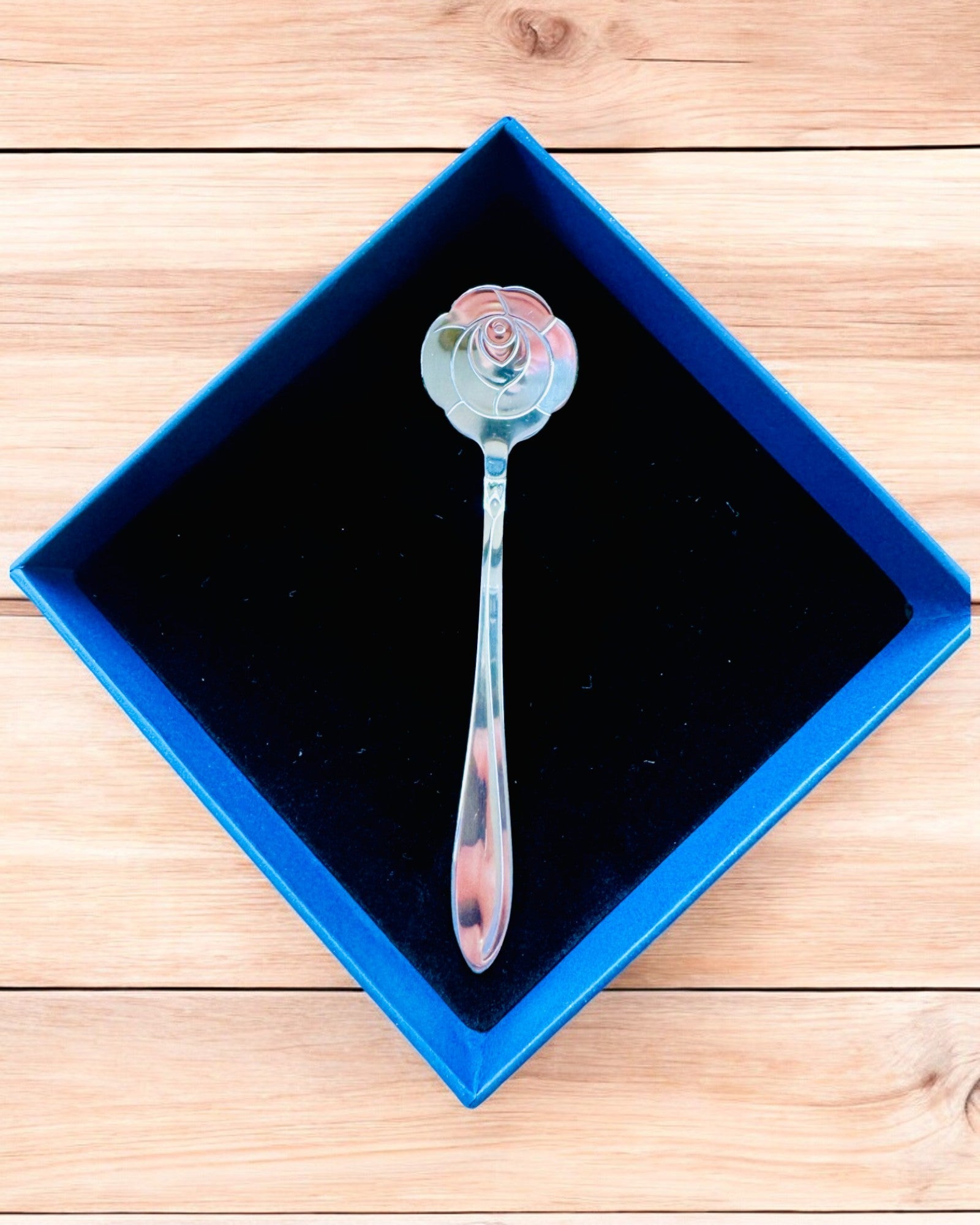 Colher elegante "Kwiatowa Elegancja" – Personalizada para presente, gravação, 7 variantes à escolha