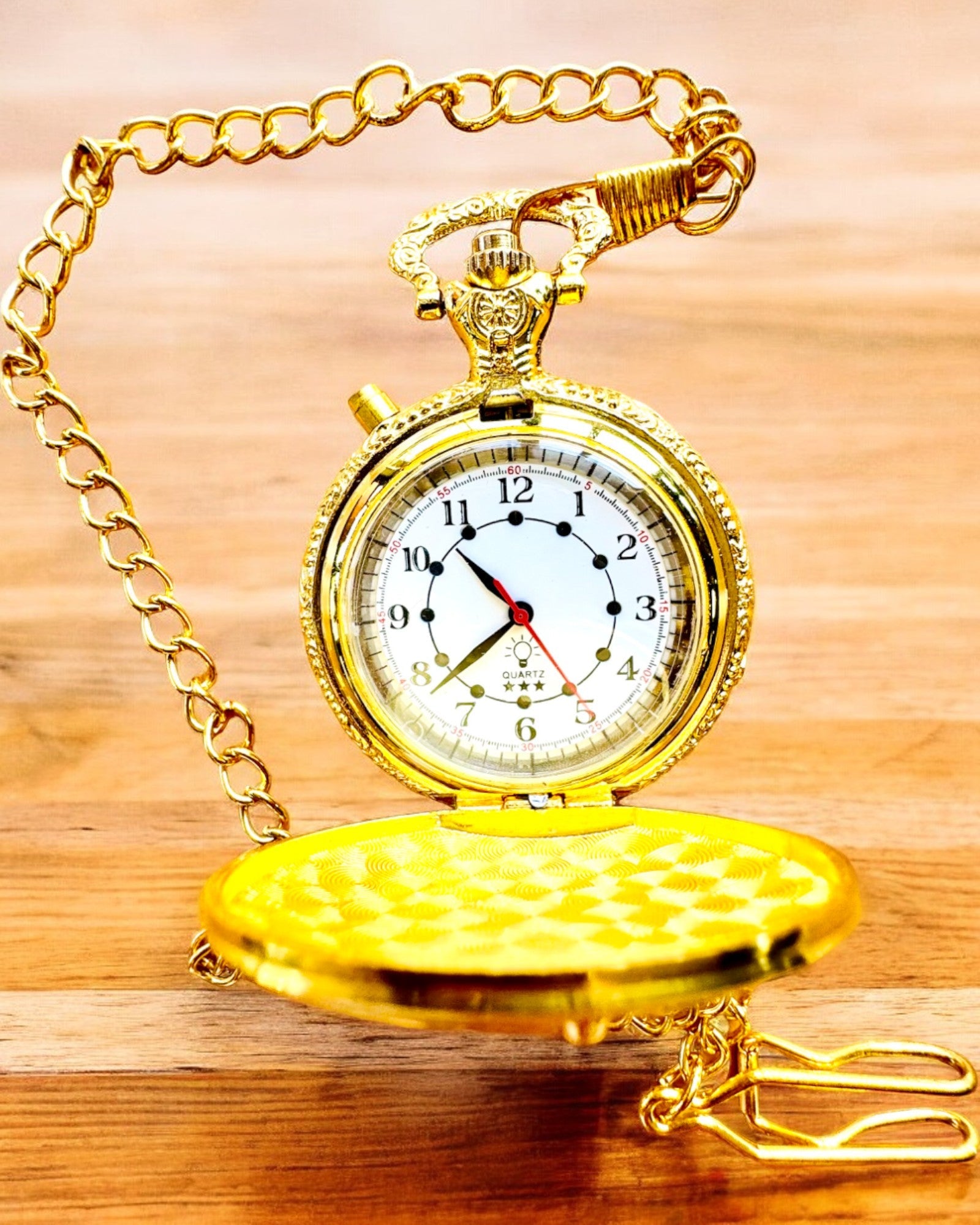 Relógio de Bolso "Motocyklowy Elegancik 2" – Gravação para presente, 3 variantes de cores