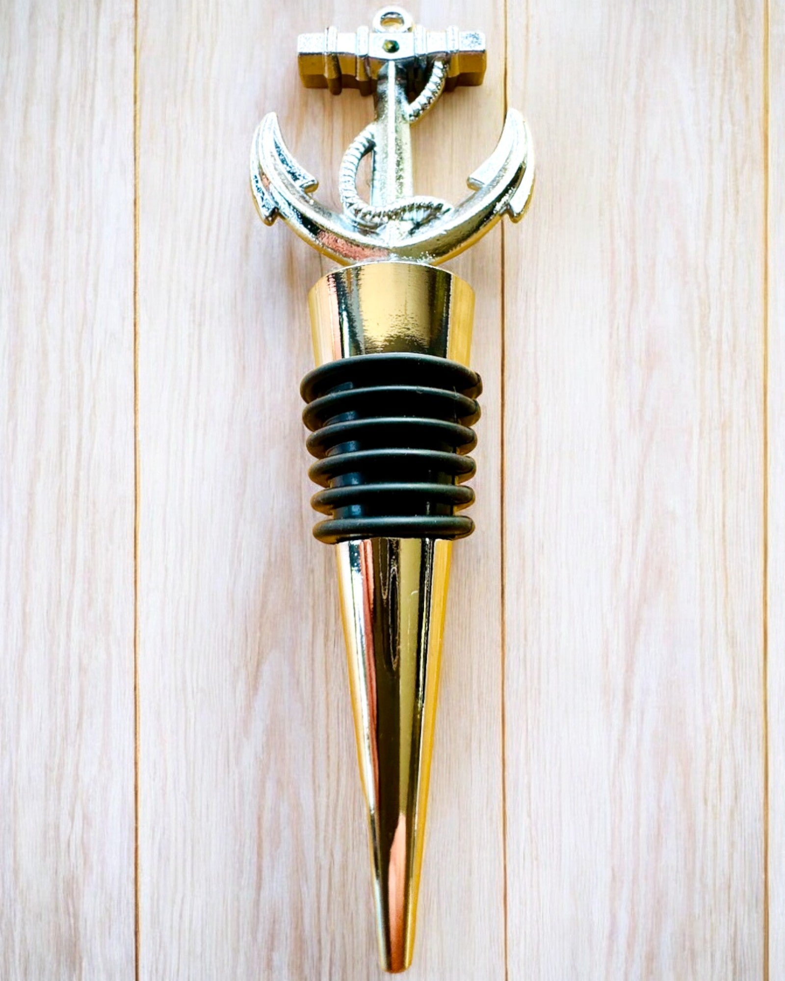 Kotwica Smaku - Tampa para Vinho com Opção de Gravação