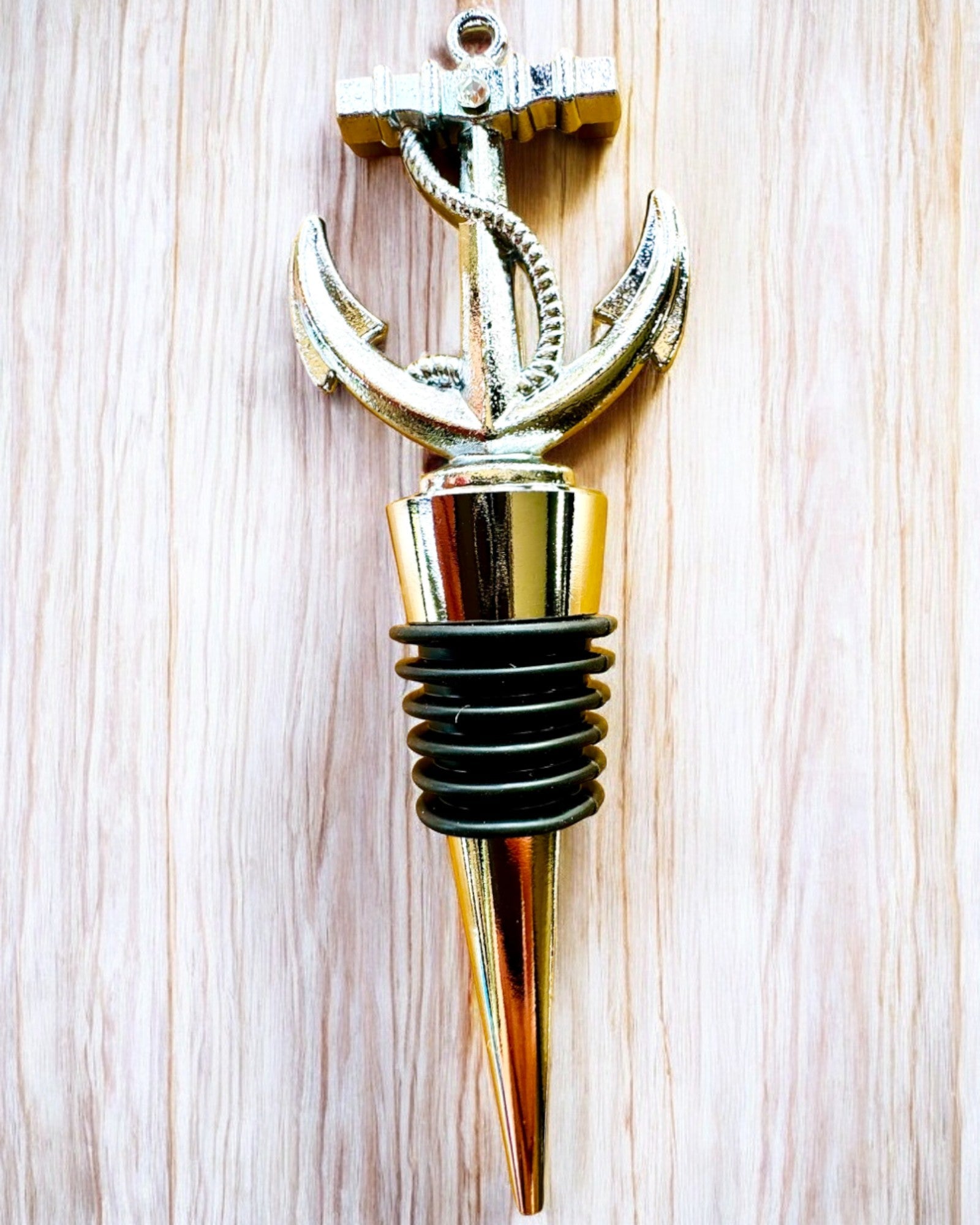 Kotwica Smaku - Tampa para Vinho com Opção de Gravação