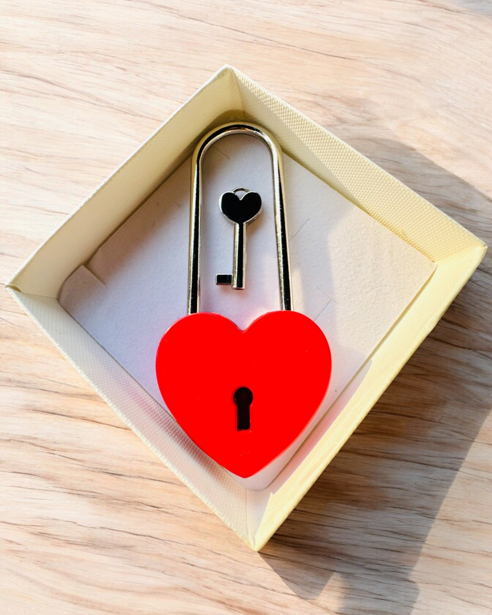 Cadeados Mágicos do Amor com Opção de Gravação para presente, 5 variantes de cores à escolha