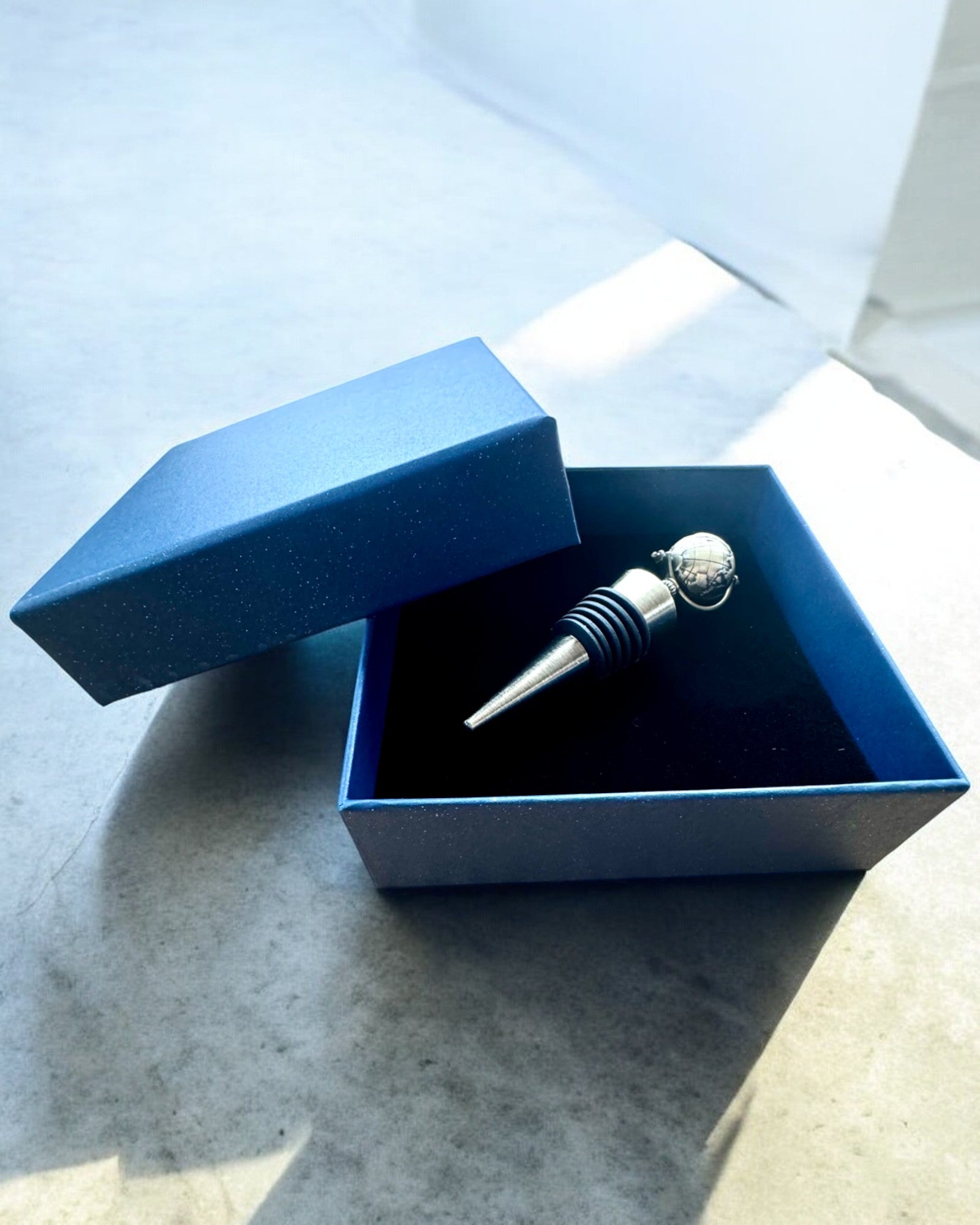 GloboStop - Rolha de Vinho com Gravação, possibilidade de personalização com gravação para presente