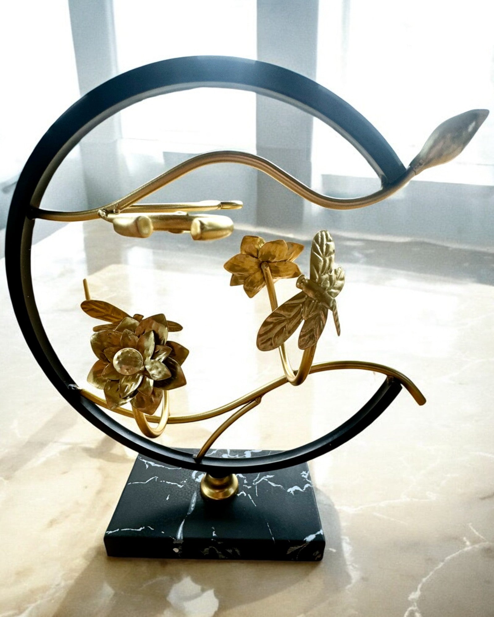 Suporte "Elegancki Owad" - para garrafa de vinho e copos, altura 33 cm, possibilidade de personalização com gravação para presente