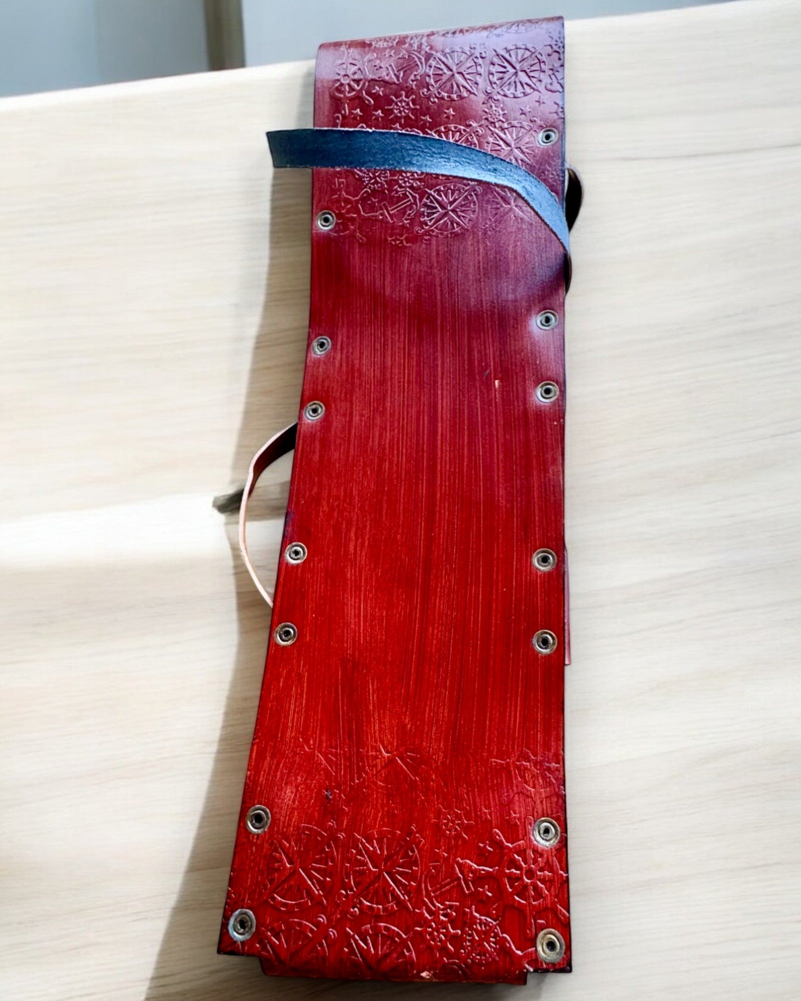 Estojo de Couro, capa para Bengalas de Caminhada - possibilidade de personalização com gravação para presente