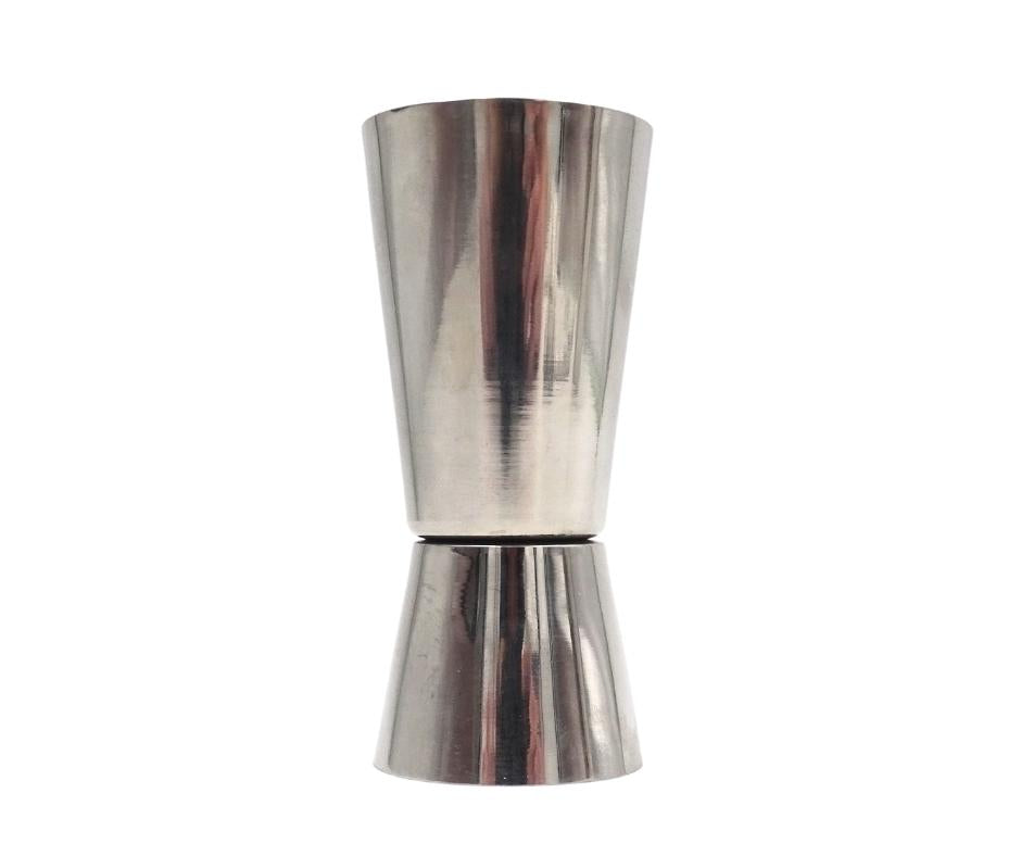 Conjunto de Bar Steel 3 peças com possibilidade de personalização por gravação - Shaker 750 ml, Jigger 15/30 ml, Coador - presente elegante para amantes de cocktails, aço inoxidável, cor prata