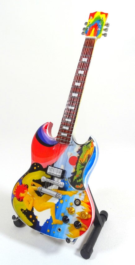 Mini guitarra colecionável Eric Clapton
