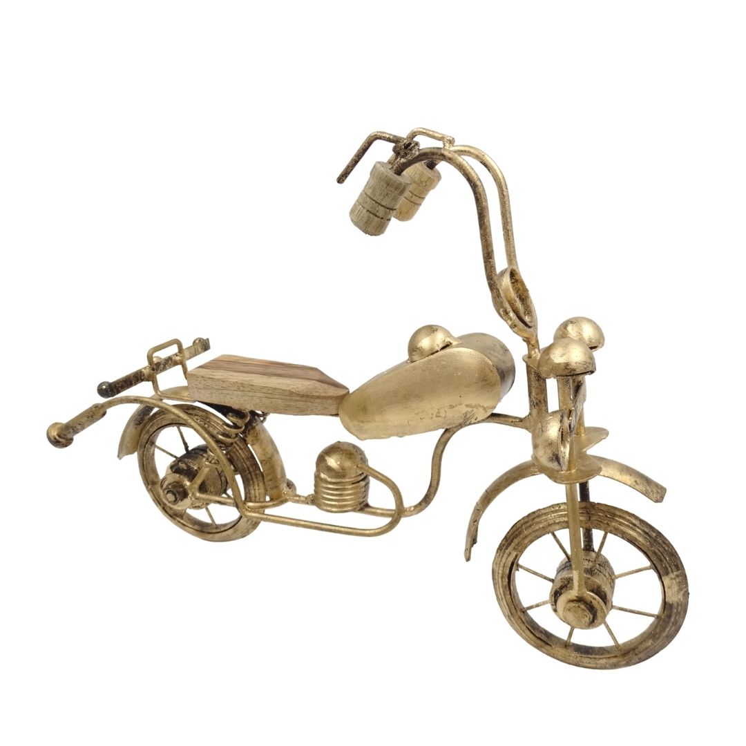 Modelo Clássico de Motociclo em Metal NC1733 com Gravação