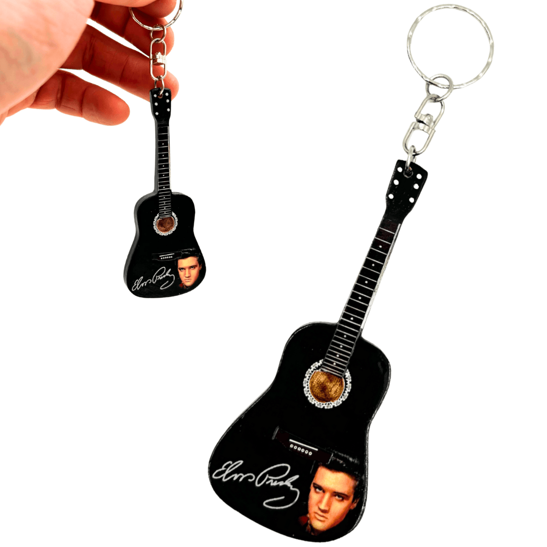 Brelok Gitara Elvis Presley Tribute z Grawerem