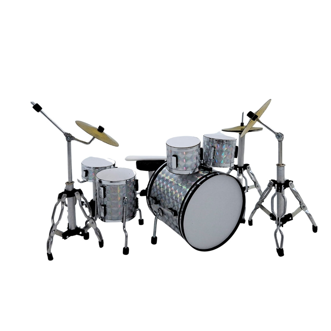 Mini Bateria Decorativa BMD-003 com possibilidade de gravação personalizada