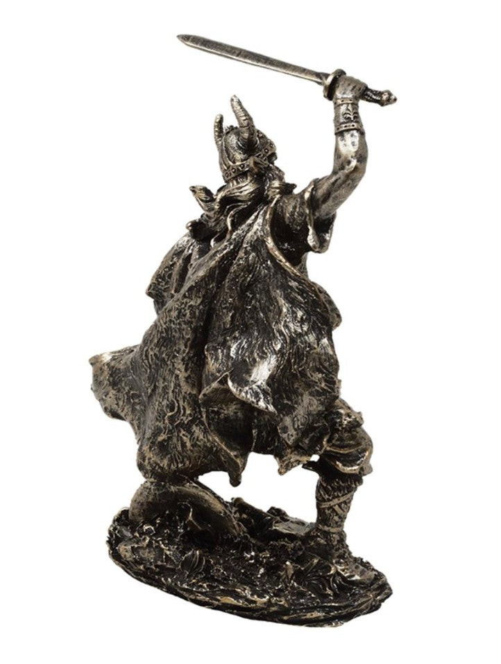 Estátua decorativa de Viking