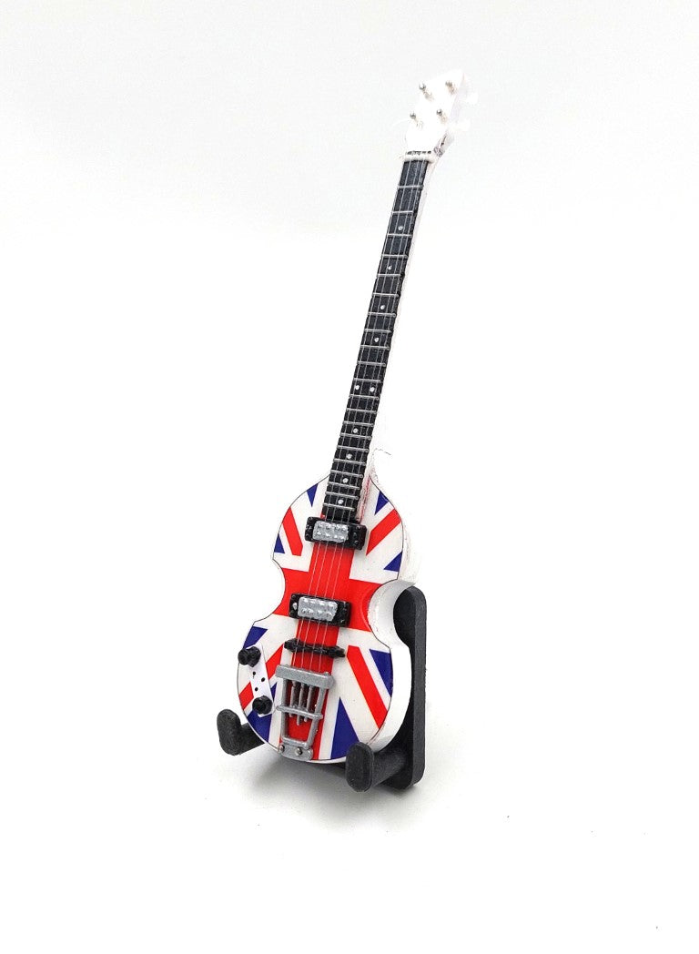 Mini Guitarra Baixo 15 cm Paul McCartney