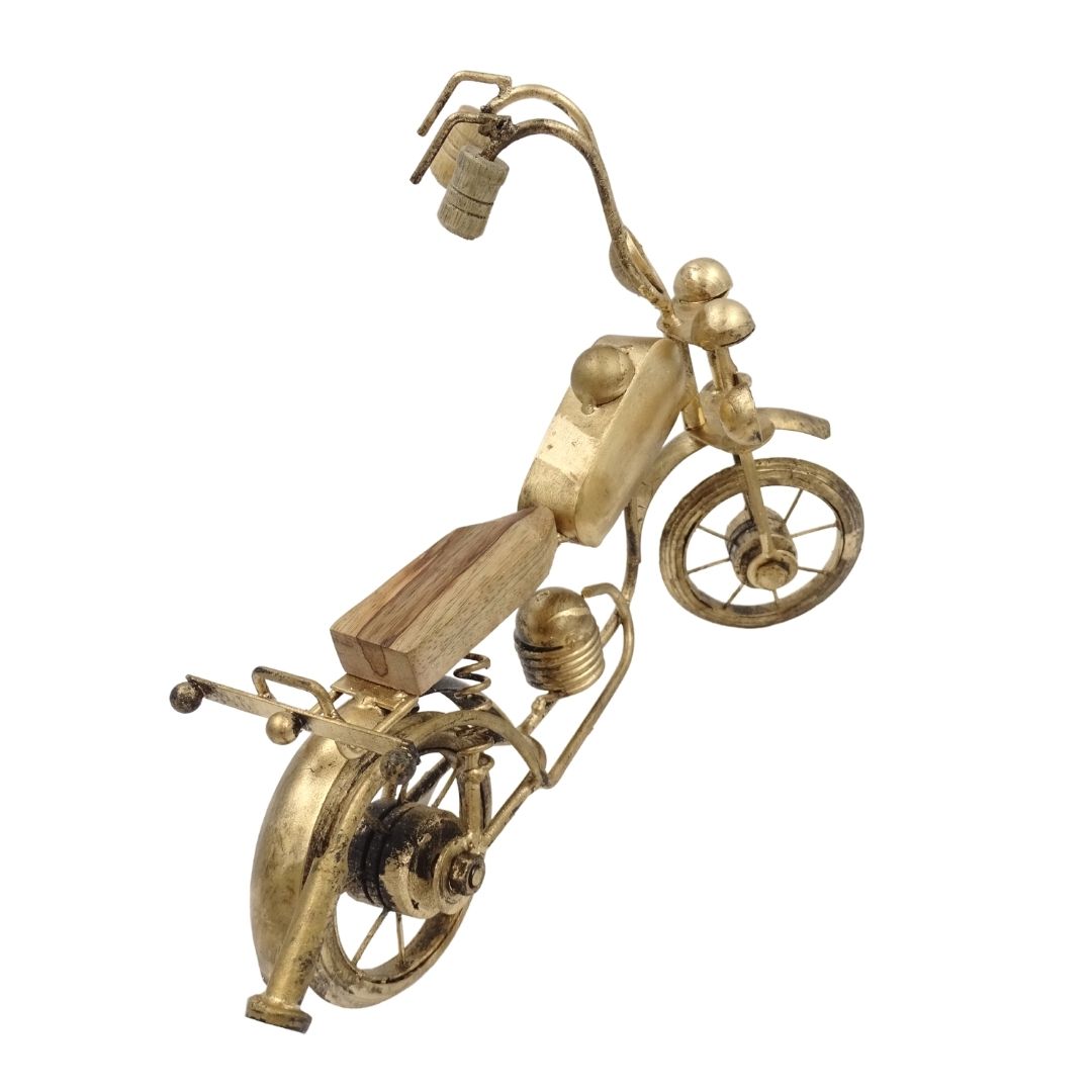 Modelo Clássico de Motociclo em Metal NC1733 com Gravação