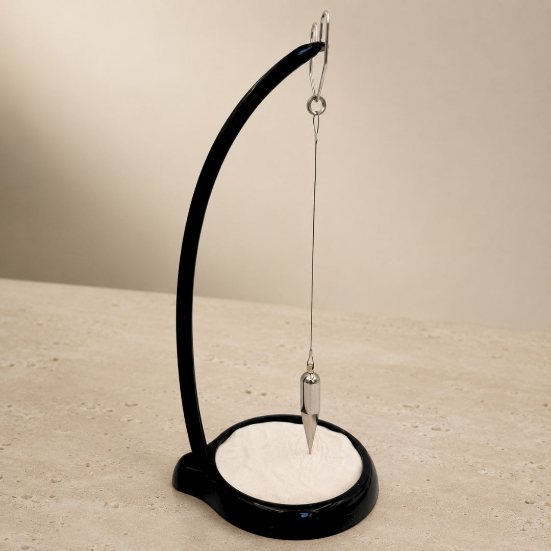 Pêndulo de Areia Sand Pendulum com Gravação - Decoração Inspiradora 38cm com Areia Cinética