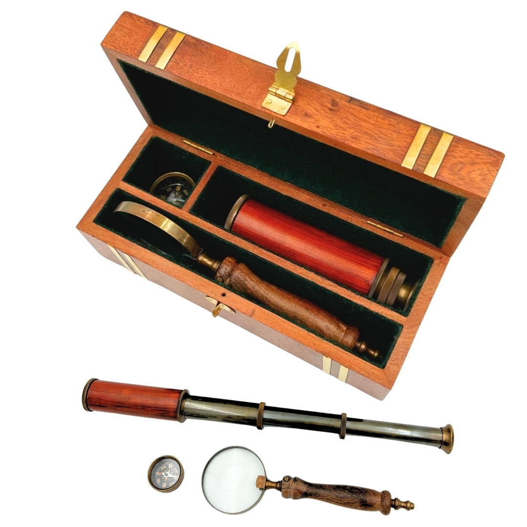 Conjunto de Presente Retro Exclusivo com Gravação