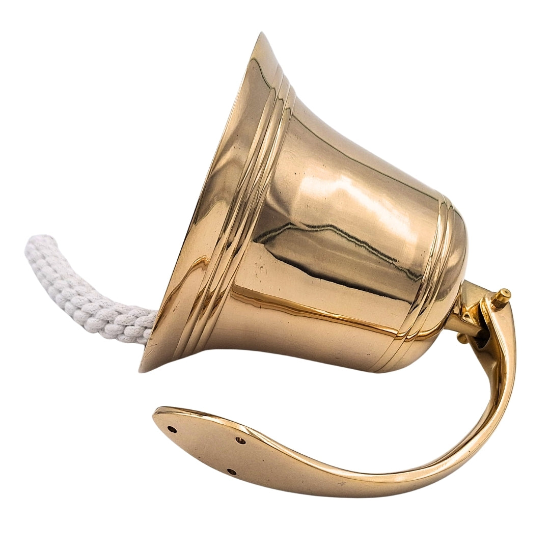 Sino de navio em latão com gravação