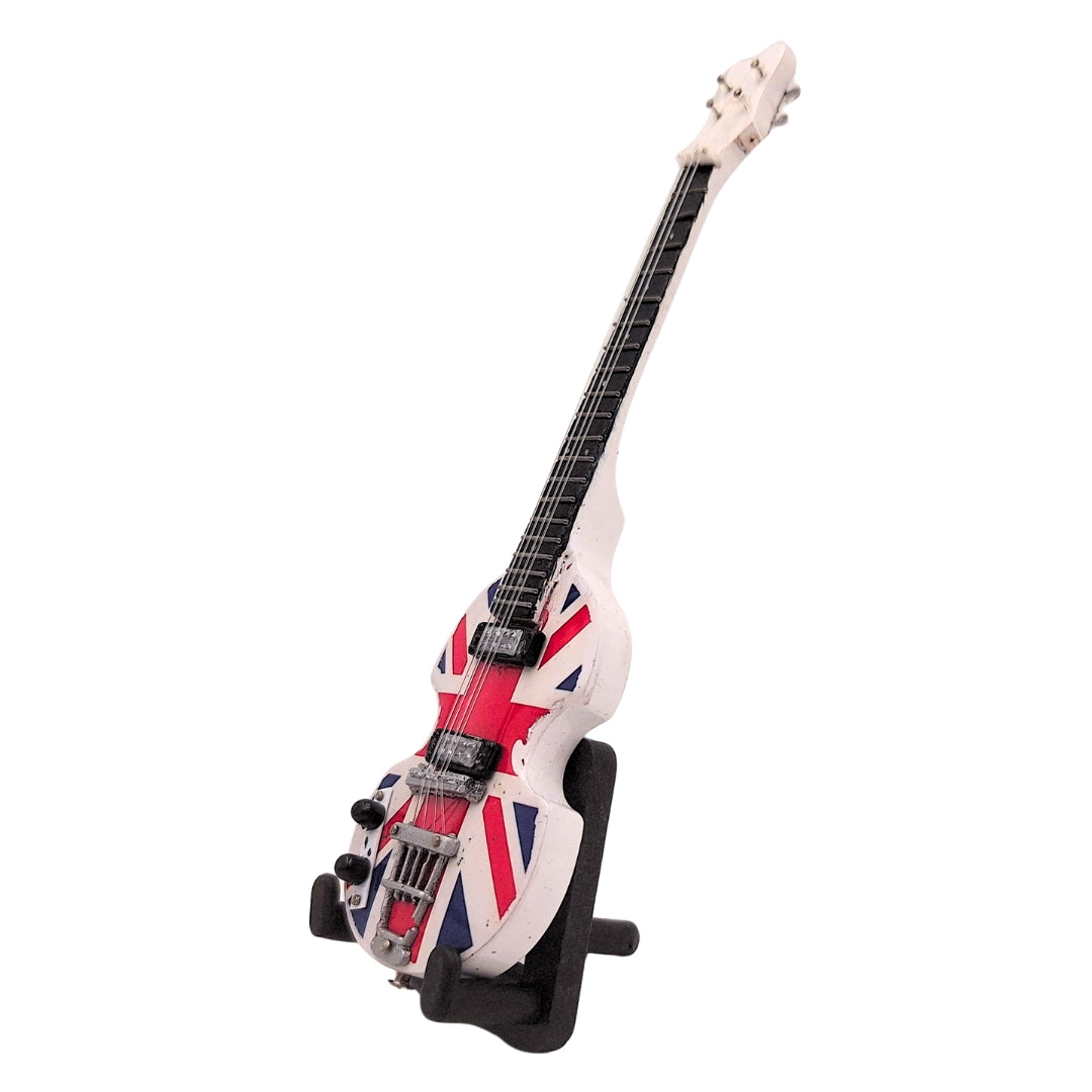 Mini Guitarra Baixo 15 cm Paul McCartney
