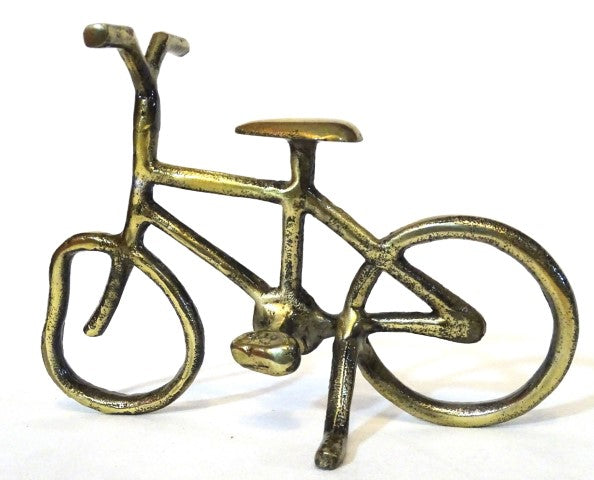 Figura de bicicleta MT209 em metal com possibilidade de personalização por gravação