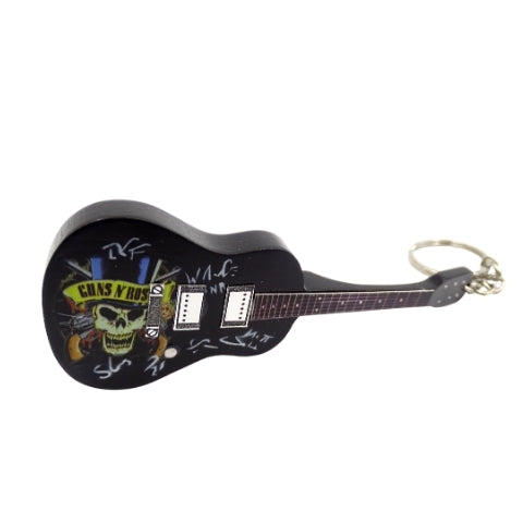 Brelok mini gitara w stylu Guns N' Roses z możliwością personalizacji grawerem