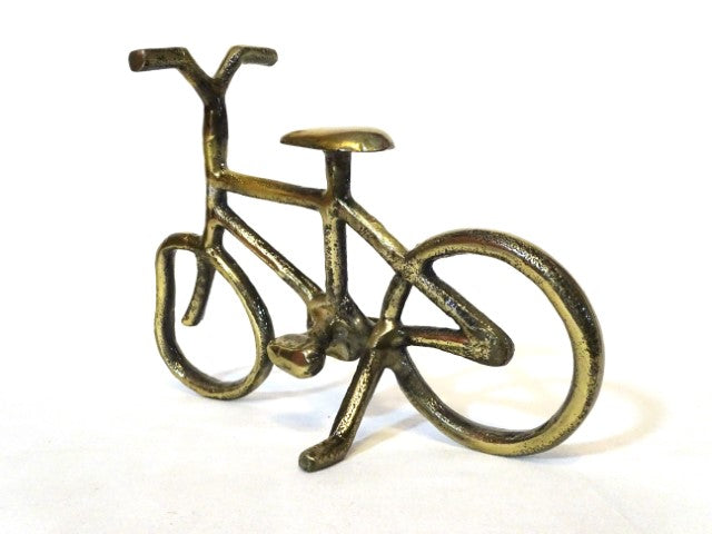Figura de bicicleta MT209 em metal com possibilidade de personalização por gravação