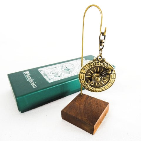Miniatura de relógio de sol H91 do século XVI com possibilidade de personalização com gravação