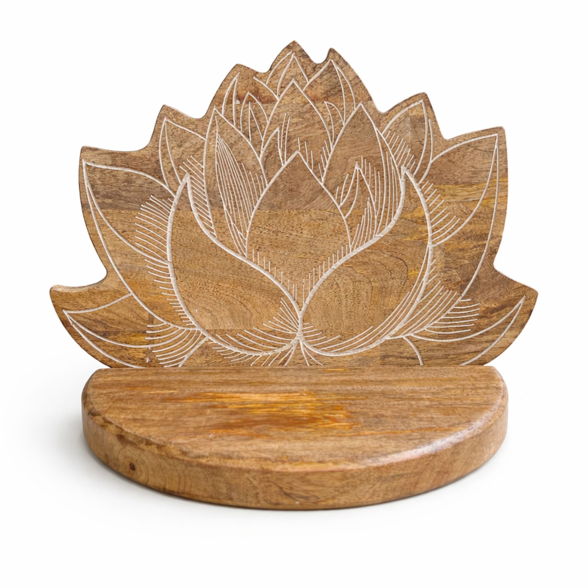 Prateleira de Parede Lotus Branqueada