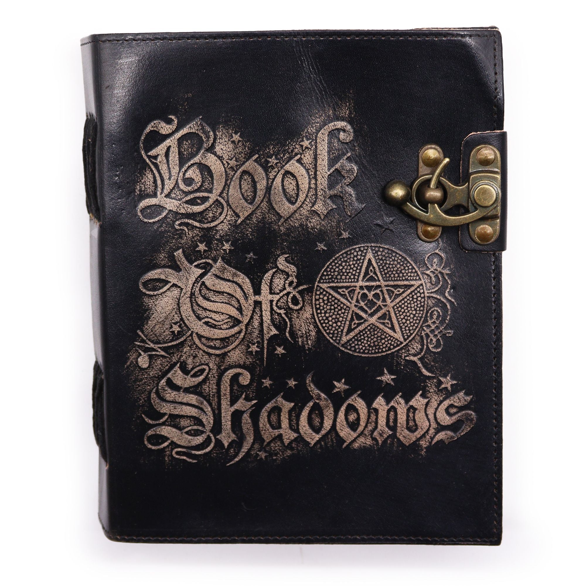 Livro das Sombras - Caderno Mágico com 200 Páginas, Borda Decorativa, 15x21 cm