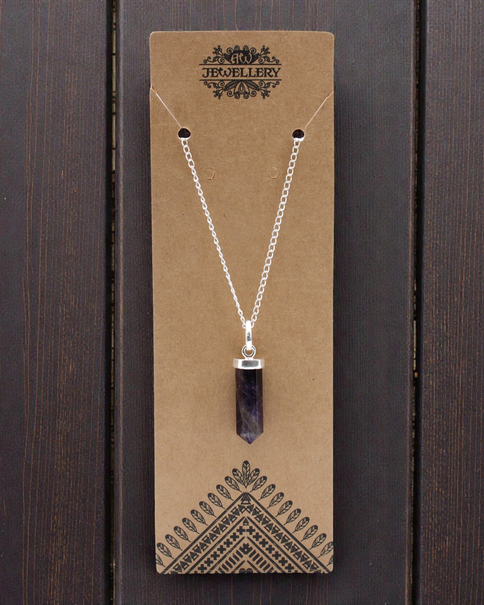 Ponta de Ametista – Pendente Clássico em Ponta de Ametista