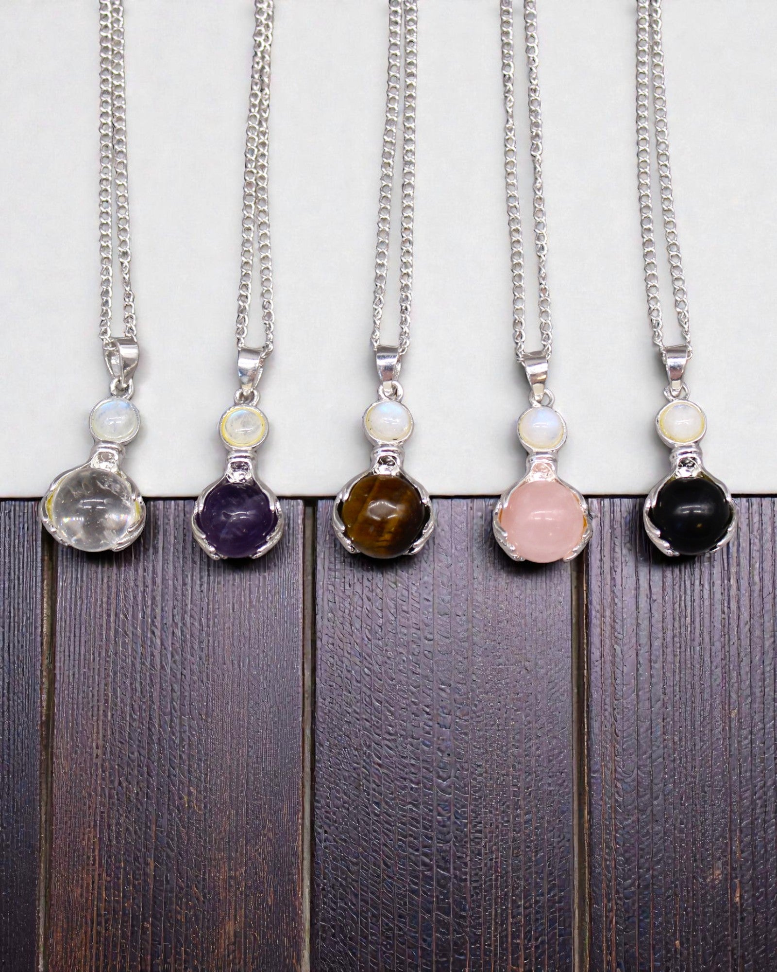 Mãos de Ametista – Pendente de Mãos Curativas em Ametista