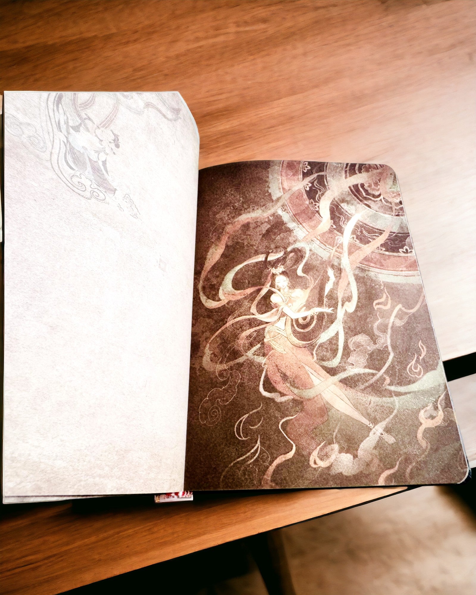 Caderno Clássico de Capa Dura com Motivo de Tricô - Azul Marinho. Possibilidade de gravação