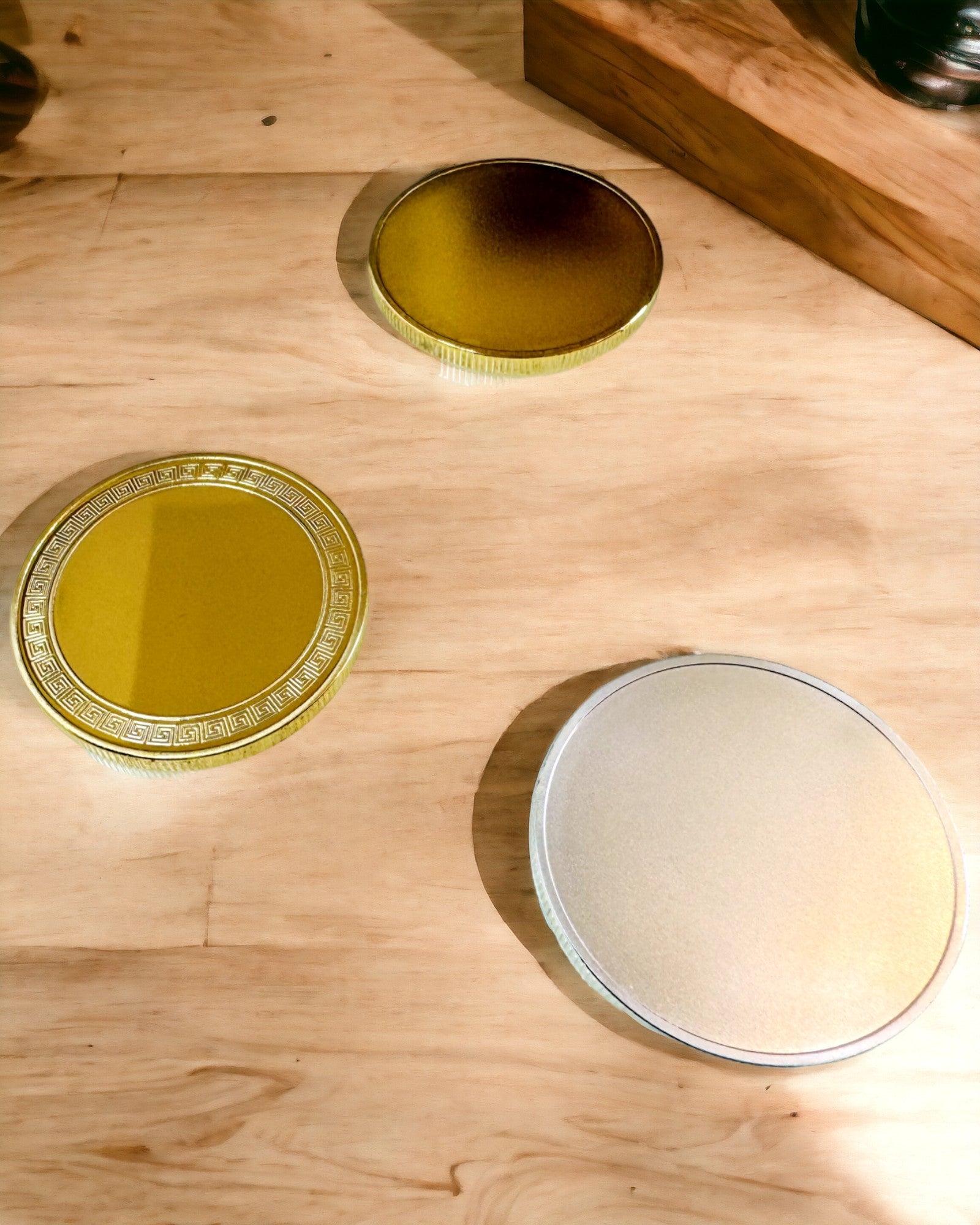 Moeda Desafio Vazia com Possibilidade de Personalização com Gravação – Colecionável, 40mm, quatro modelos