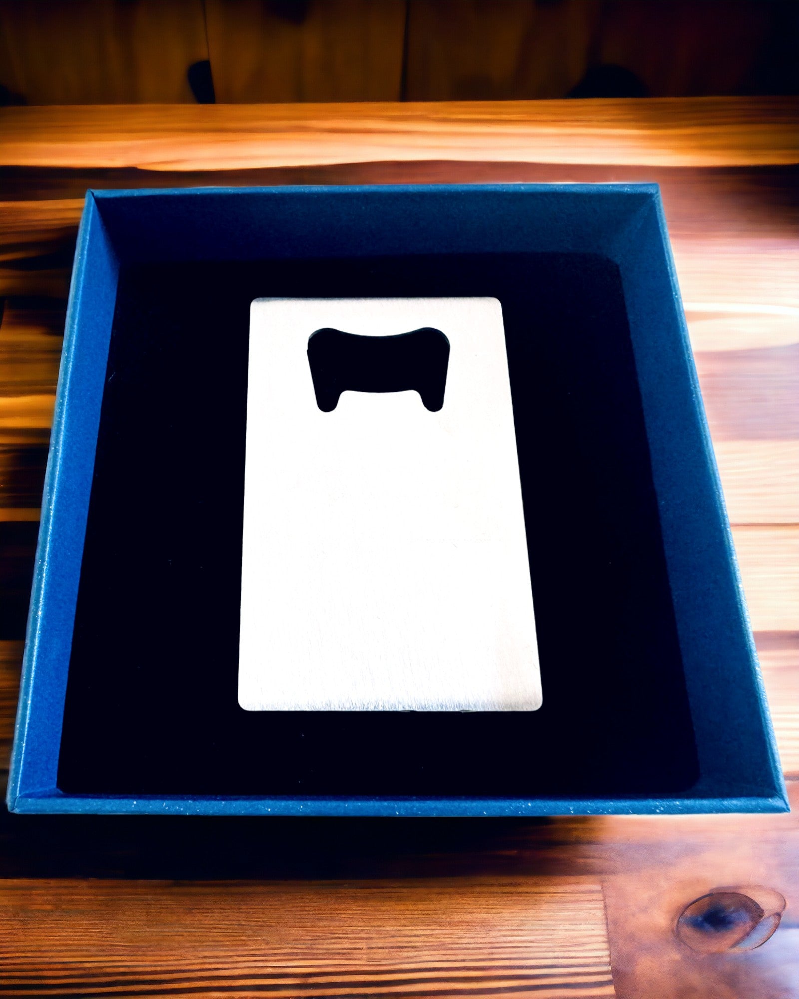 Abre-garrafas de Aço Inoxidável - Gadget Elegante e Prático - personalização com gravação