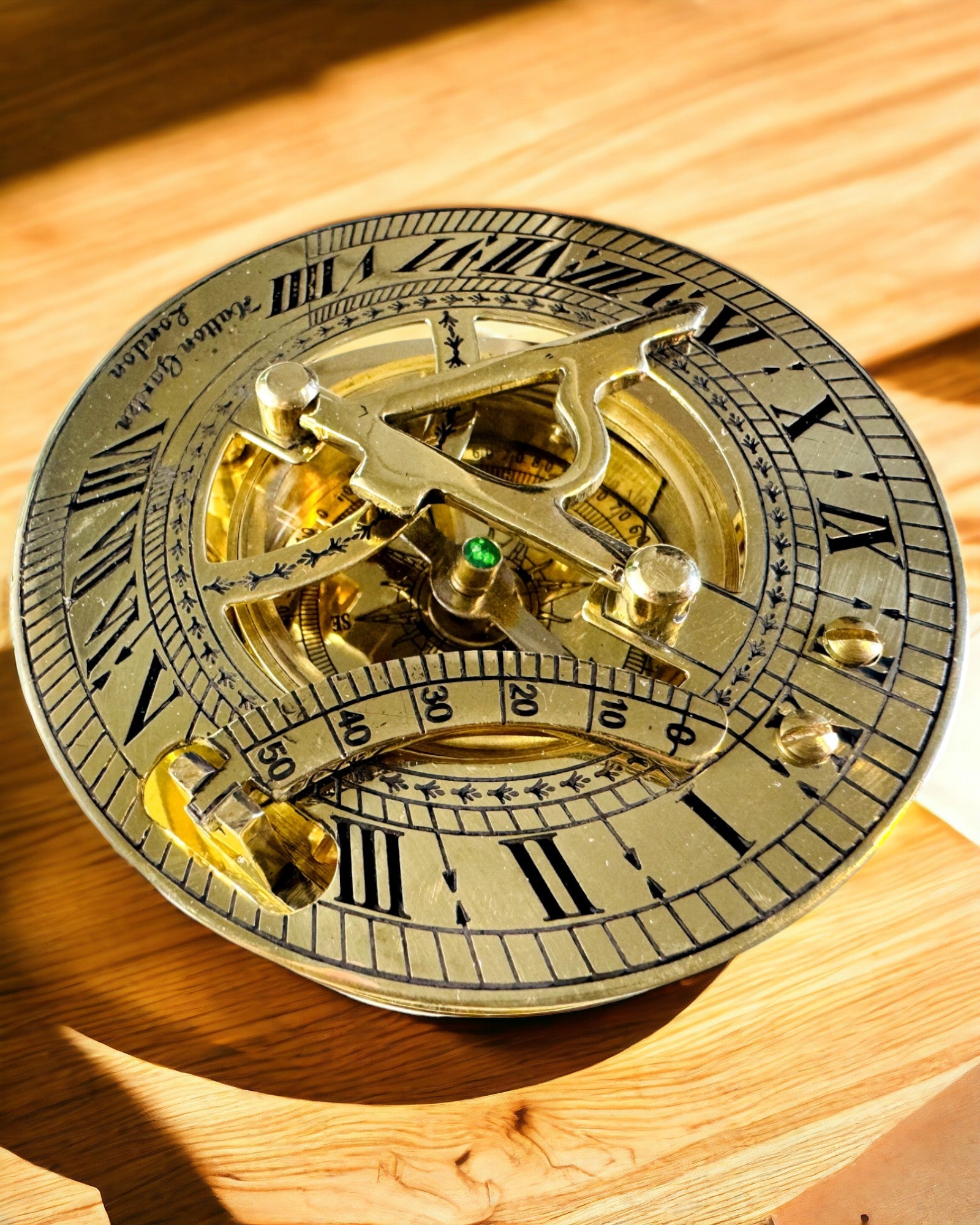 Bússola de Navegação com Sextante e Possibilidade de Personalização - Marítimo XL