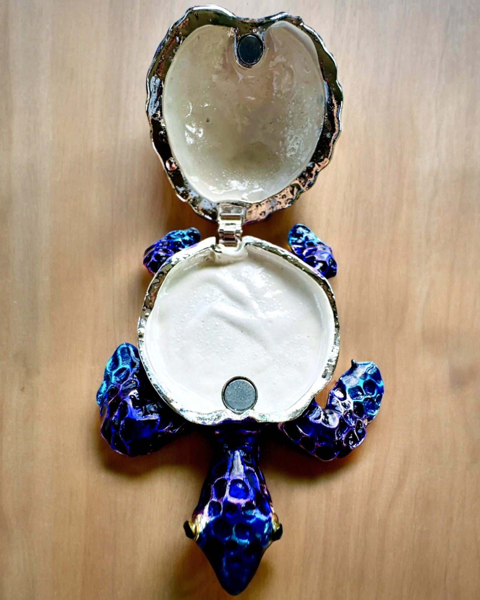 Tesouro Mágico da Tartaruga - Caixa de Joias com possibilidade de personalização com gravação, presente