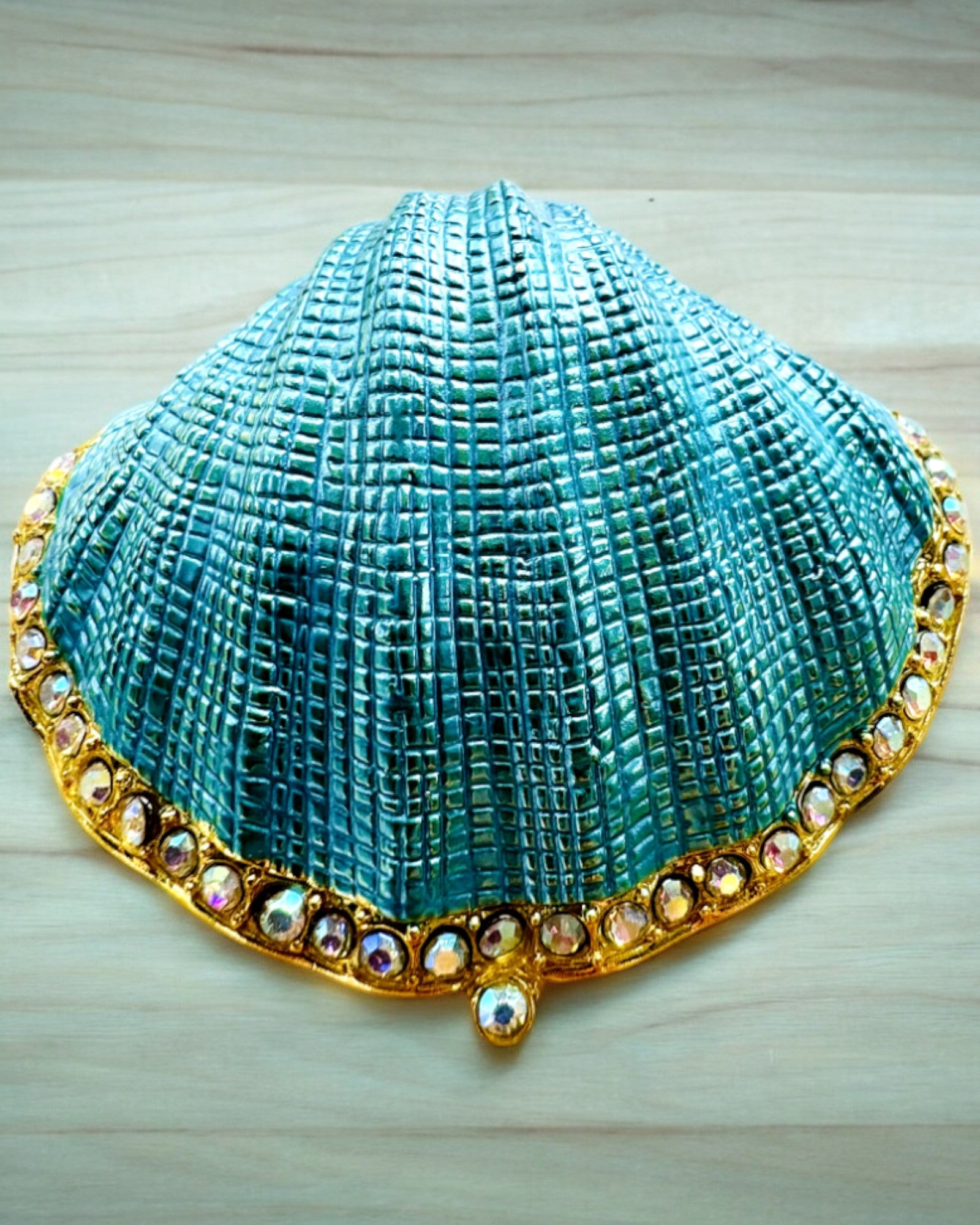 Skarbiec Wspomnień Muszelka - Cofre para Joias com possibilidade de personalização com gravação, presente